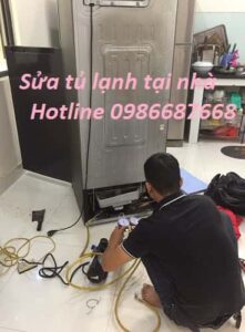 Sửa Tủ Lạnh HITACHI Tại Liễu Giai, Hotline 0986687668